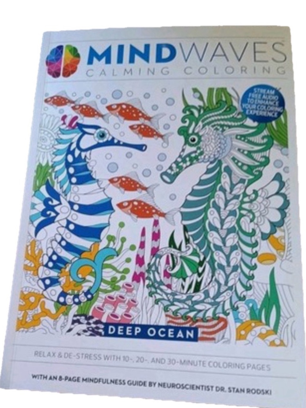 Calming Coloring Book - Deep Ocean